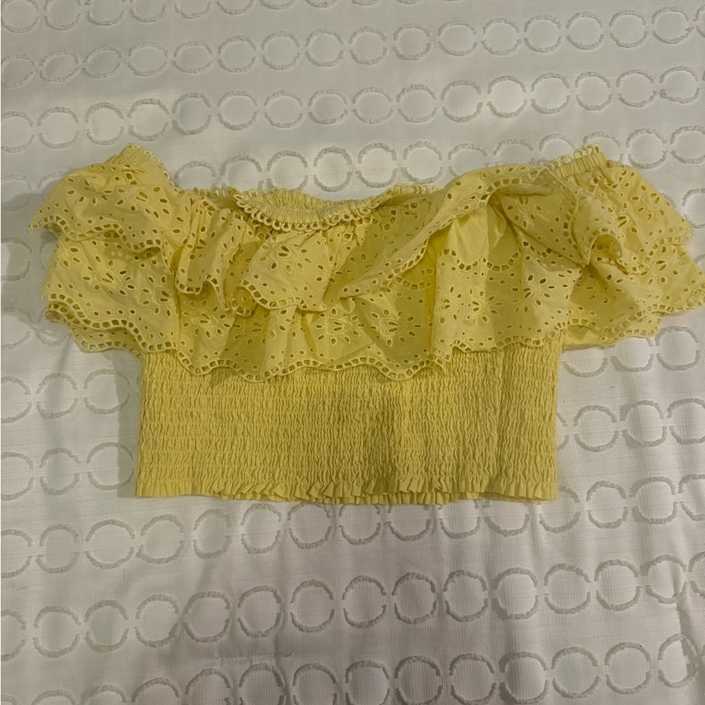 Yellow Lilly Pulitzer Top - Picture 2 of 3